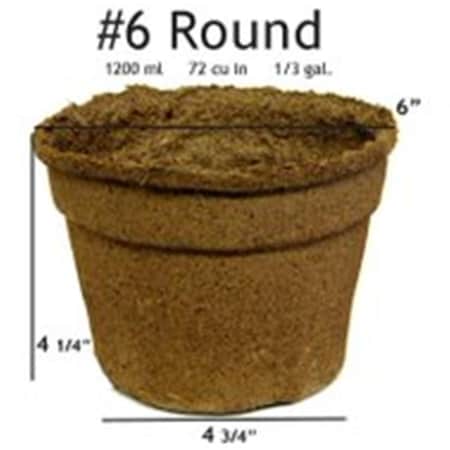 Cowpots No. 6 Round Pot - 42 pots CO82560